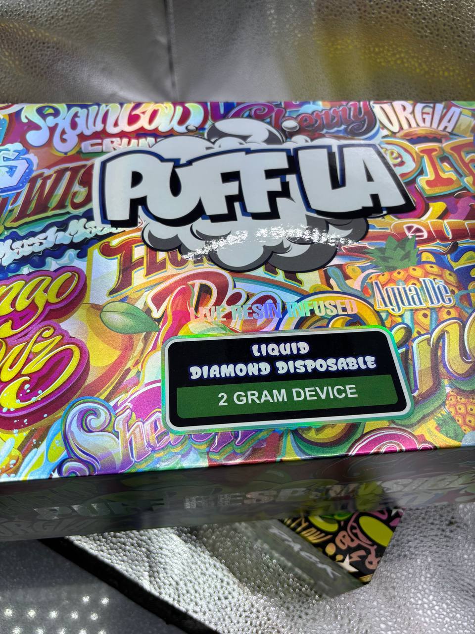 •$1250 #d13 – puff la (1box 100/p)2g