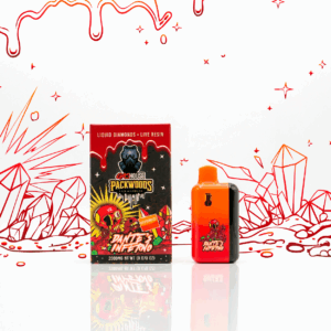 Gashouse x Packwoods Liquid Diamond & Live Resin Vape – Premium High-Potency Disposable