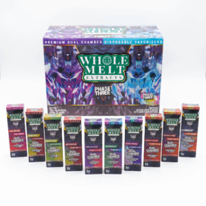 WHOLE MELT EXTRACTS – Phase Three Dual Chamber Disposable Vaporizer 2G